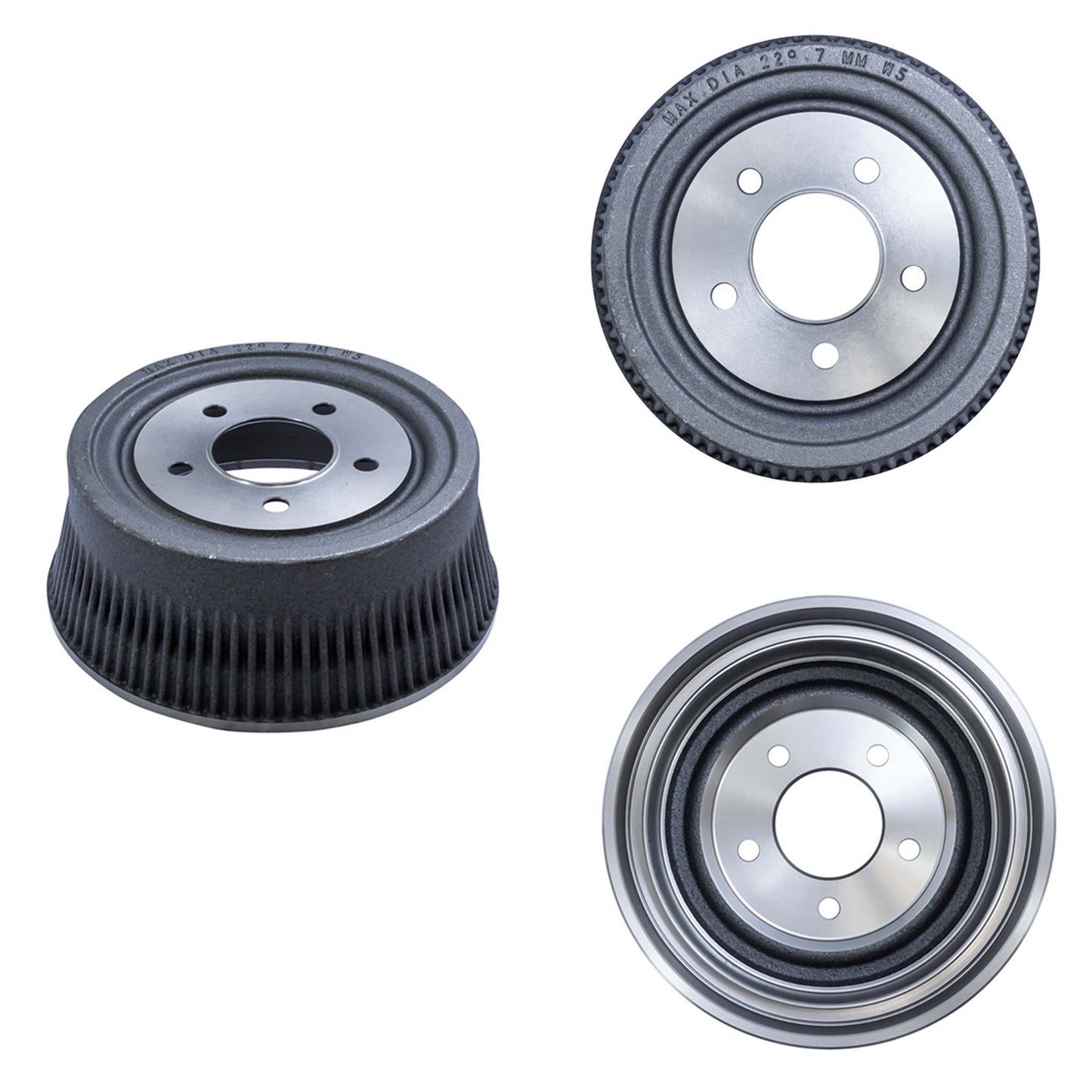 FT-05007 PAR TAMBORES DE FRENO TRASEROS DODGE GRAND CARAVAN LE 6 CIL 3 1987-1987