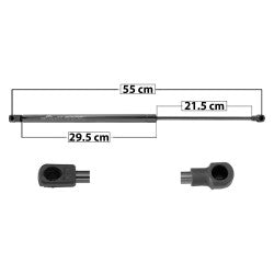 MANJ-60341 - AMORTIGUADOR 5TA PUERTA PARA NISSAN KICKS 2017-2020 DERECHA/IZQUIERDA TRASERO