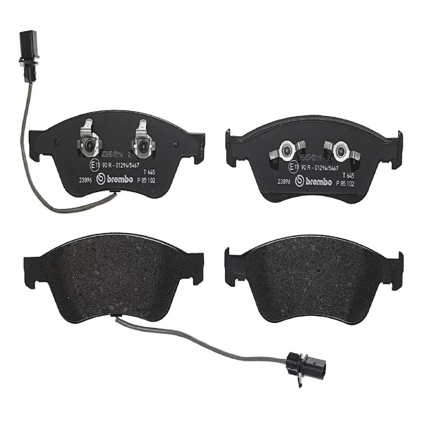 BRE-P85102 - BALATAS DELANTERAS PARA AUDI A8 QUATTRO BASE 2005-2009