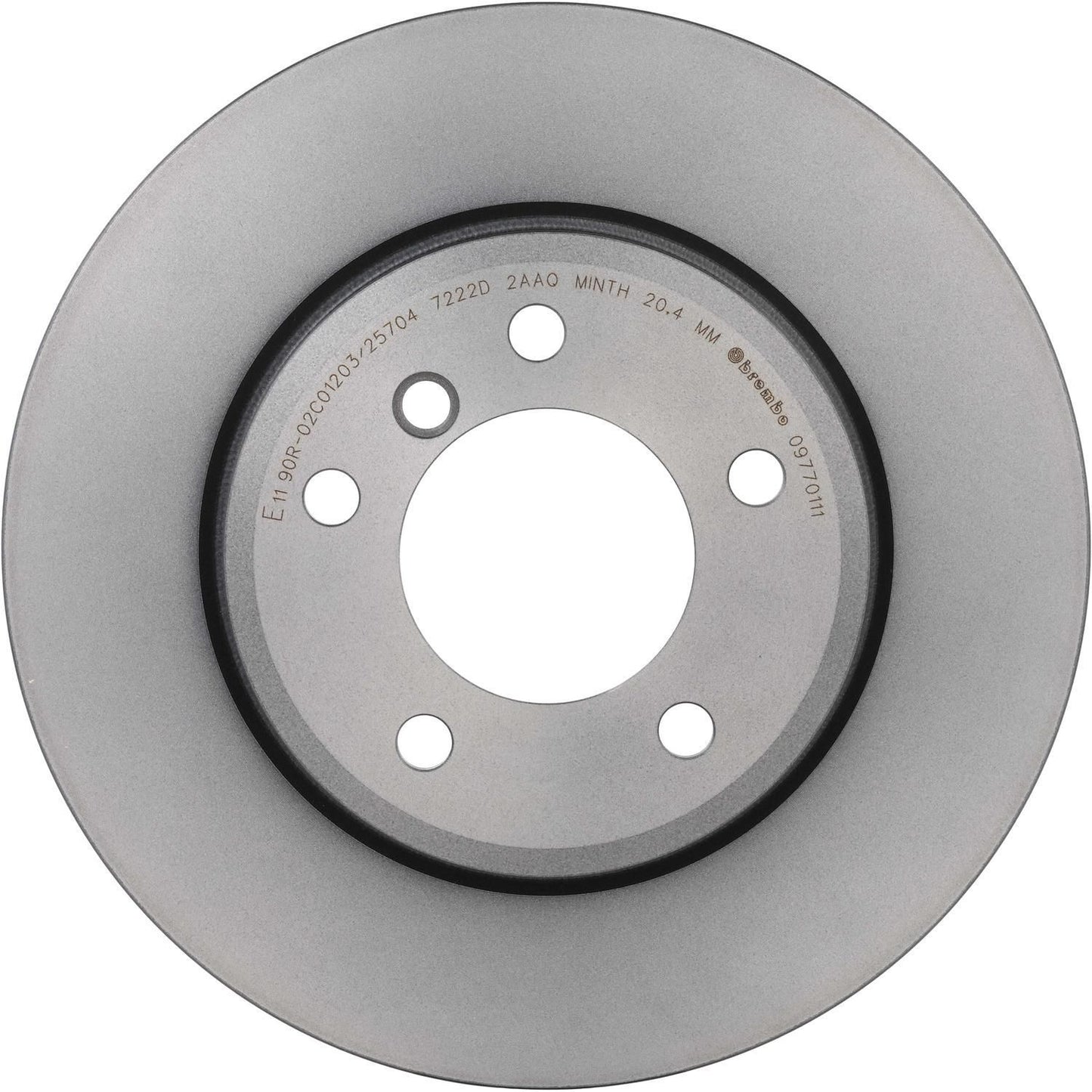 BRE-09.7701.11 - PAR DE DISCOS DE FRENO DELANTEROS PARA BMW 320I BASE 2001-2005