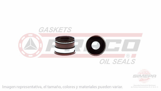 S-9512-V - (50 PIEZAS) SELLO DE VALVULA (RETEN) PARA BUICK CENTURY L4 2.2 L 8 V. OHV 1993