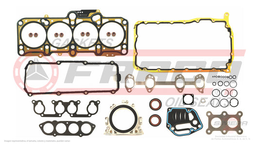 FSX-8640160 - JUEGO DE EMPAQUES PARA VOLKSWAGEN BEETLE L4 2.0 L 8 V. SOHC AEG  1998-2001