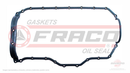 OSX-0240070 - EMPAQUE DE CARTER PARA DODGE DAKOTA L4 2.5 L 8 V. 150 CID 1996-2002