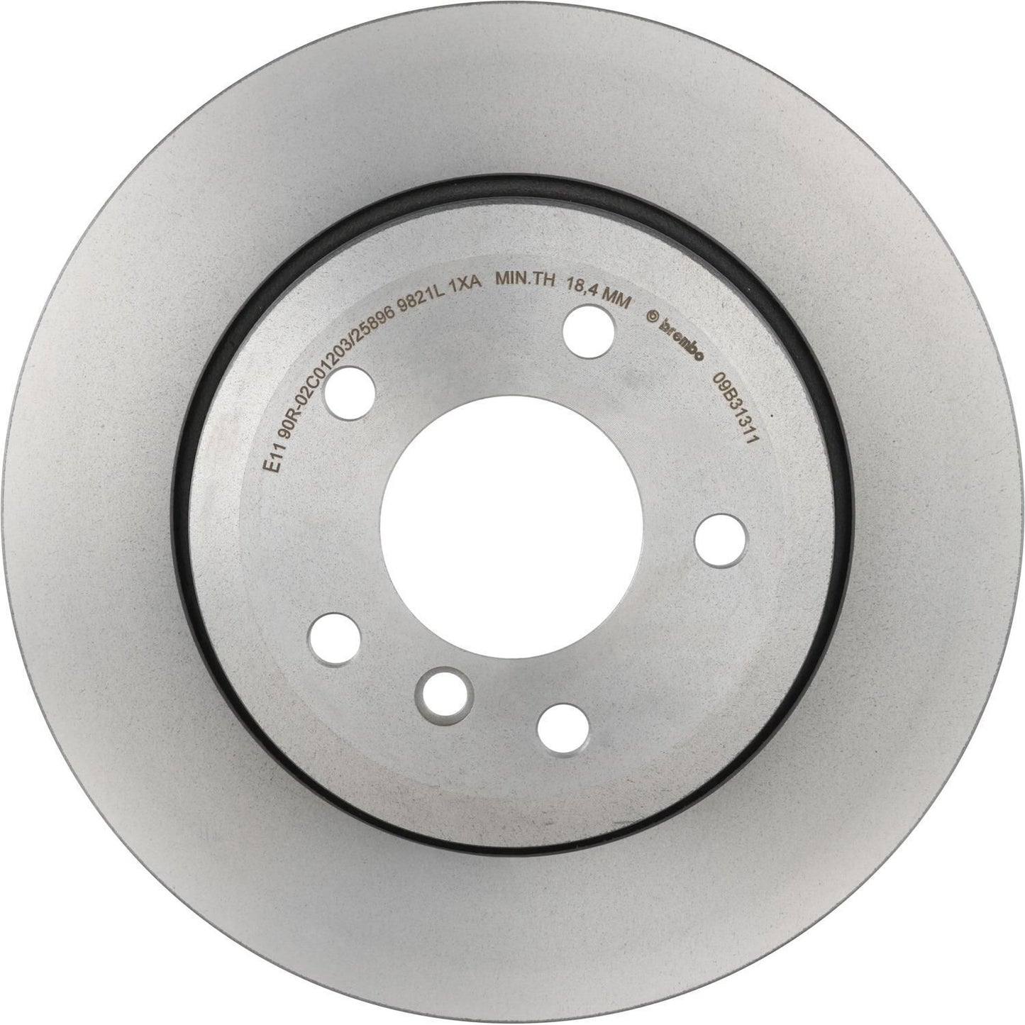 BRE-09.B313.11 - PAR DE DISCOS DE FRENO TRASEROS PARA BMW 525XI BASE 2006-2007
