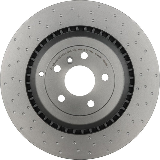 BRE-09.C660.11 - PAR DE DISCOS DE FRENO TRASEROS PARA MERCEDES-BENZ ML63 AMG BASE 2007-2011