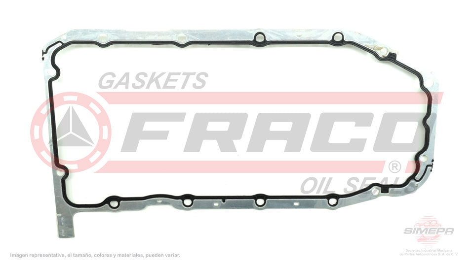 OSX-6040210 - EMPAQUE DE CARTER PARA CHEVROLET ASTRA L4 2.0 L 8 V. SOHC C20NE 2004-2006