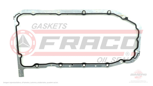 OSX-6040210 - EMPAQUE DE CARTER PARA CHEVROLET ASTRA L4 2.0 L 8 V. SOHC C20NE 2004-2006