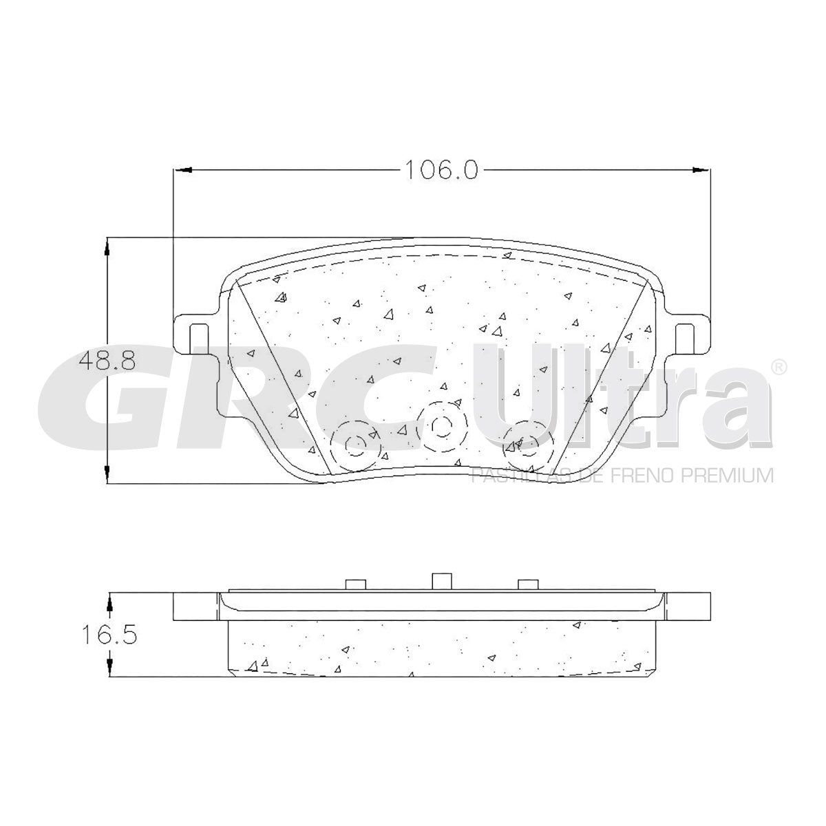 GCD2207 - BALATAS CERAMICAS TRASERAS PARA MERCEDES-BENZ A200 2020-2020