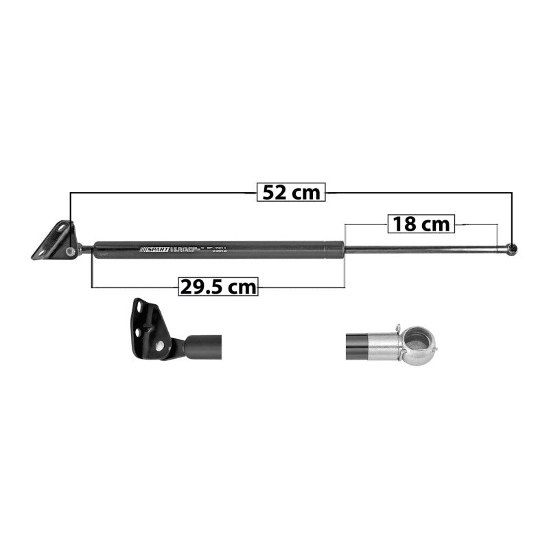 MANJ-33438 - AMORTIGUADOR 5TA PUERTA PARA TOYOTA 4RUNNER 2005-2006 DERECHA/IZQUIERDA