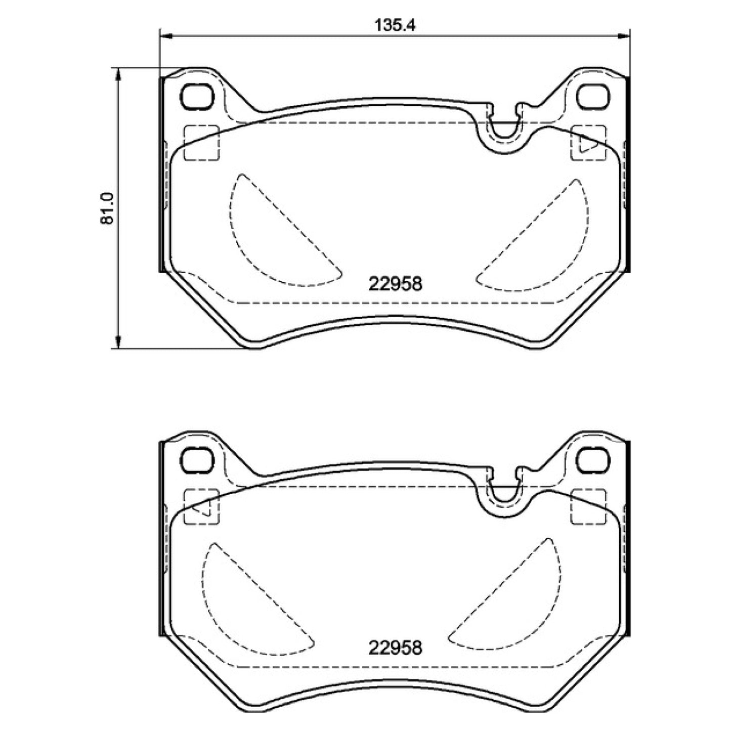 BRE-P85177 - BALATAS DELANTERAS PARA AUDI Q5 DYNAMIC 2018-2022
