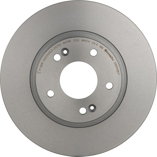 BRE-09.9598.11 - PAR DE DISCOS DE FRENO DELANTEROS PARA HYUNDAI SANTA FE BASE 2005-2005