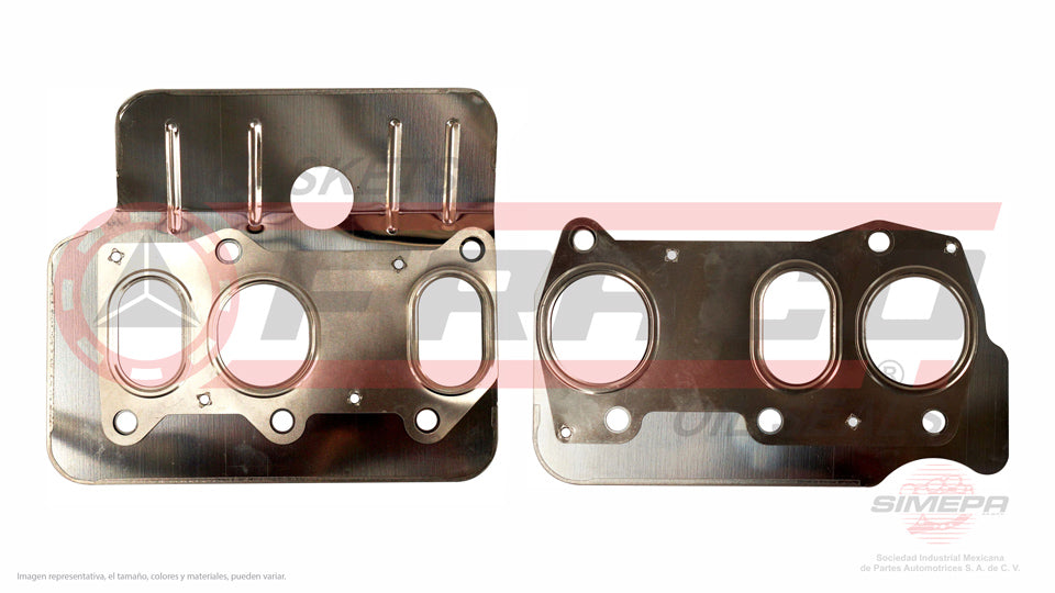 MEX-8664010 - EMPAQUE MULTIPLE DE ESCAPE PARA VOLKSWAGEN CORRADO VR6 2.8 L 12 V. SOHC AAA 1992-1995