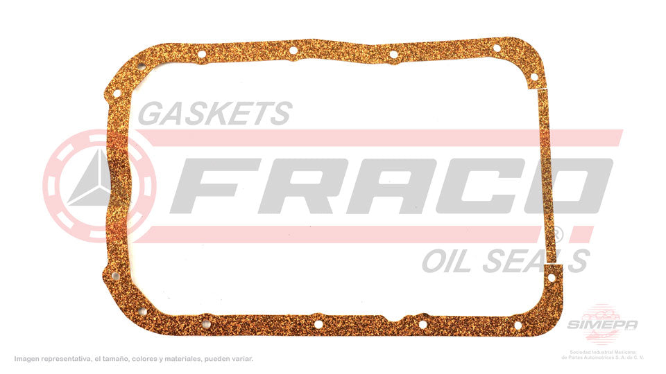 OSX-2662070 - EMPAQUE DE CARTER PARA FORD F-100 V6 3.8 L 12 V. OHV 1982-1983