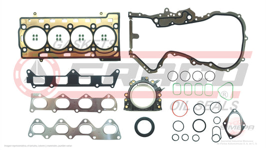 FSX-8640162 - JUEGO DE EMPAQUES PARA VOLKSWAGEN POLO L4 1.6 L 16 V. DOHC CFNA 2010-2012