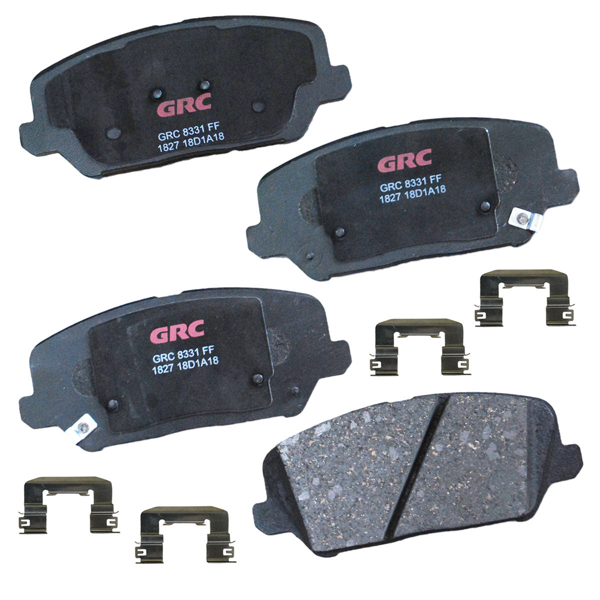 GCD1827 - BALATAS CERAMICAS DELANTERAS PARA HYUNDAI VELOSTER RALLY EDITION 2016-2016