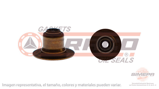 S-2420-V - (50 PIEZAS) SELLO DE VALVULA (RETEN) PARA DODGE DAKOTA V6 3.7 L 12 V EKG SOHC 2004-2011