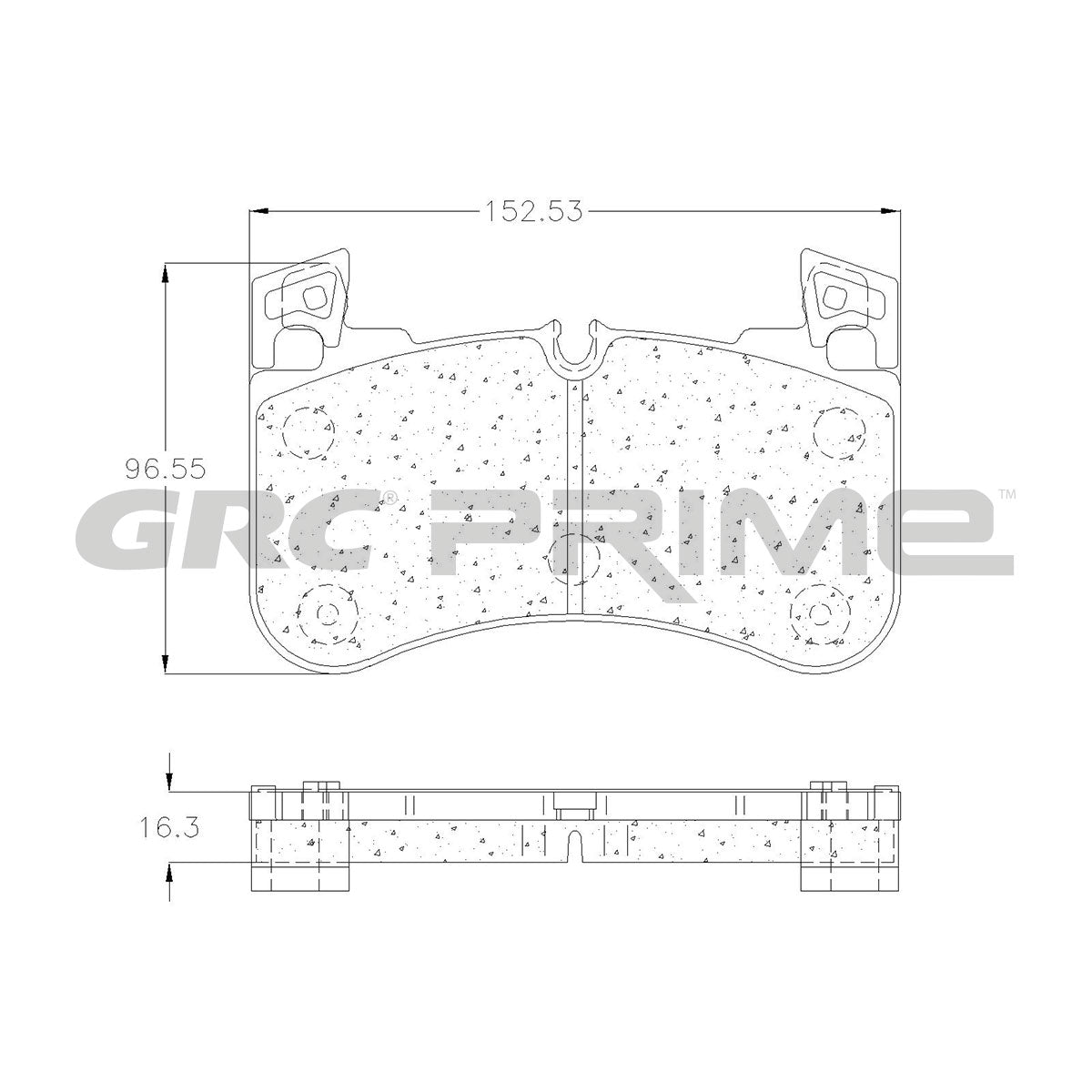 GPRD2184 - BALATAS CERAMICAS DELANTERAS PARA LAND ROVER DEFENDER 110 2020-2020