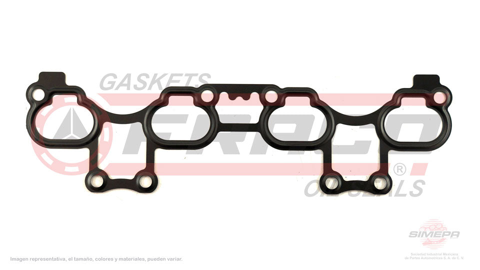 MIX-5840215 - EMPAQUE MULTIPLE DE ADMISION PARA NISSAN SENTRA L4 1.8 L 16 V. DOHC QG18DE 2000-2006