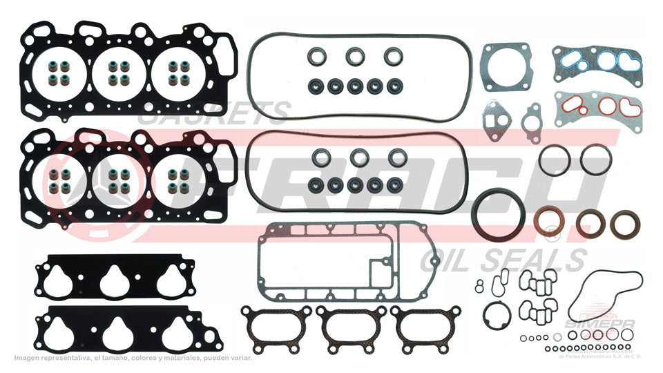 FSX-3562062 - JUEGO DE EMPAQUES PARA ACURA MDX V6 3.5 L. VTEC 24 V. SOHC J35A5 2004-2005