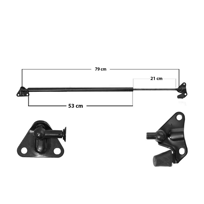 MANJ-50853 - AMORTIGUADOR CAJUELA PARA TOYOTA HIACE 2004-2014 IZQUIERDA