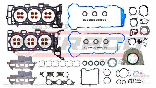 FSX-3062086 - JUEGO DE EMPAQUES PARA BUICK ENCLAVE V6 3.6 L 24 V DOHC LLT 2009-2013