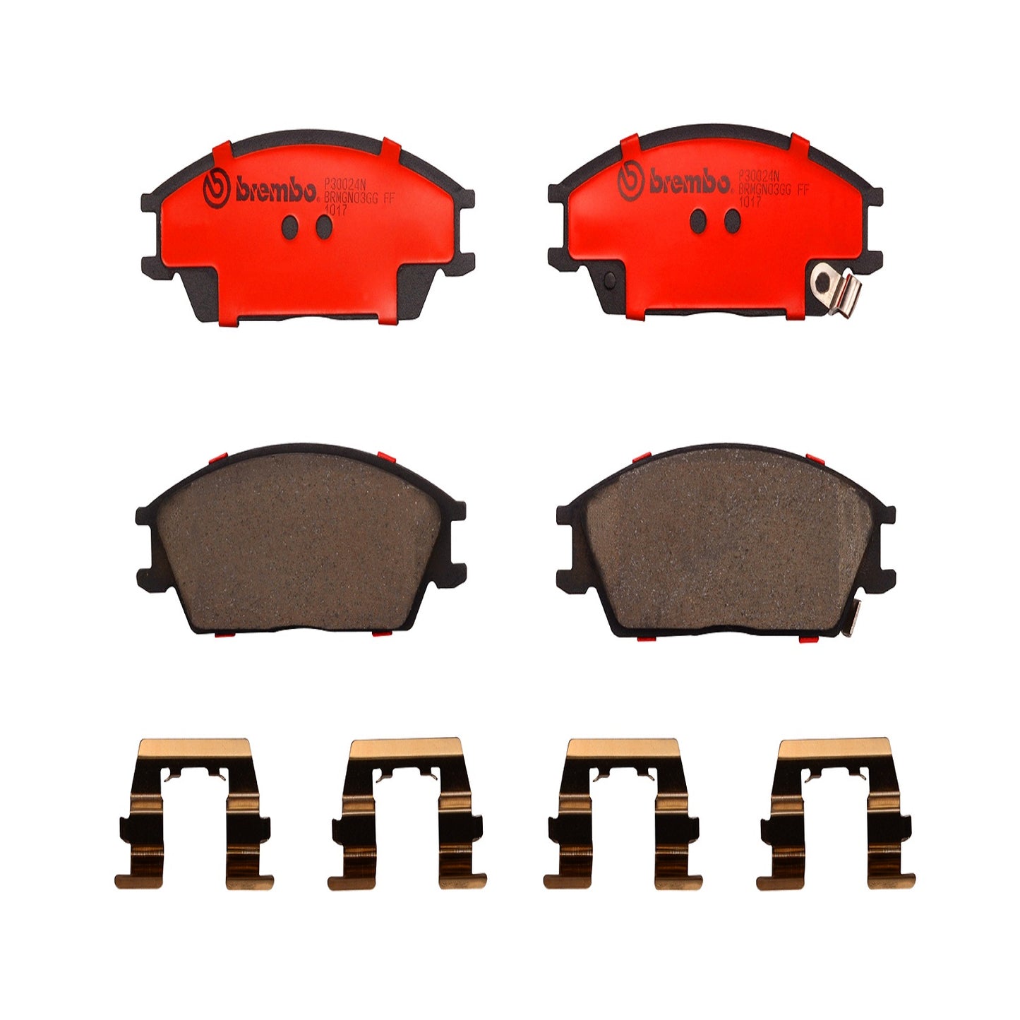 BRE-P30024N - BALATAS DELANTERAS PARA DODGE VERNA GL 2004-2006