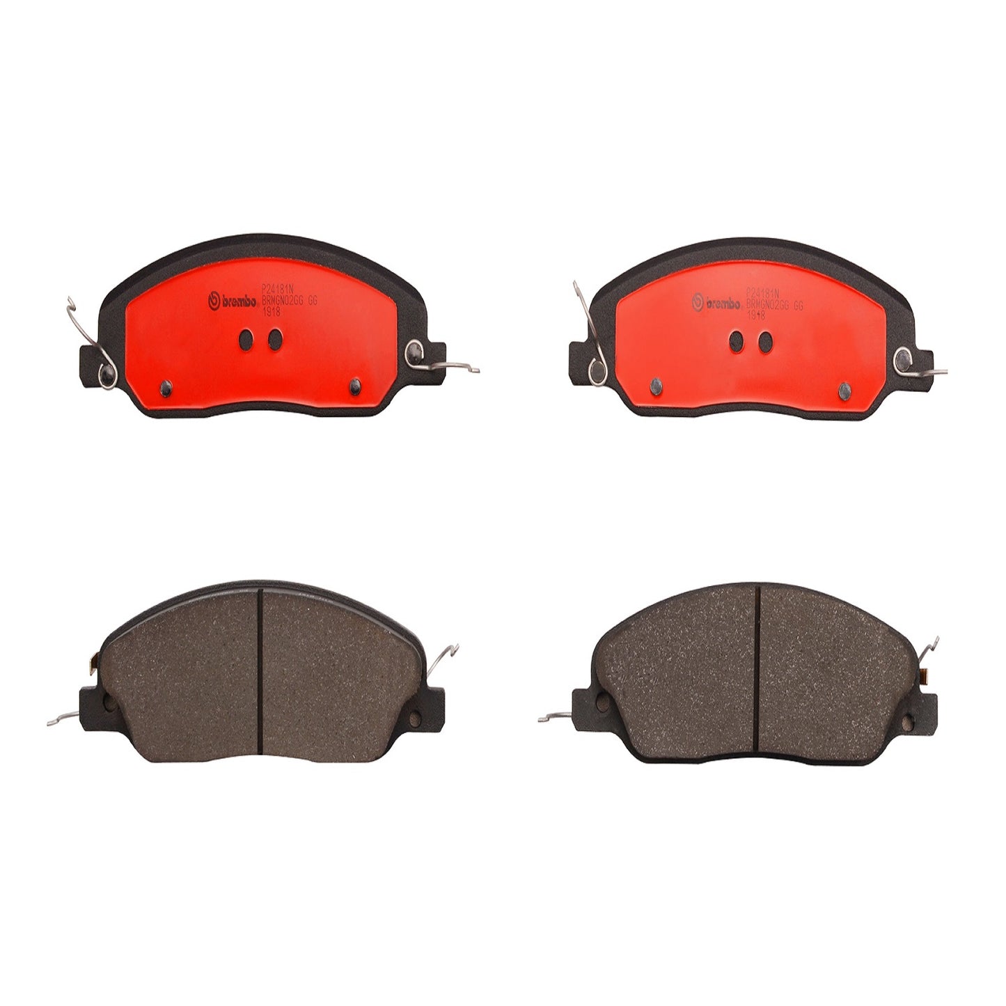 BRE-P24181N - BALATAS DELANTERAS PARA FORD MUSTANG BASE 2005-2008