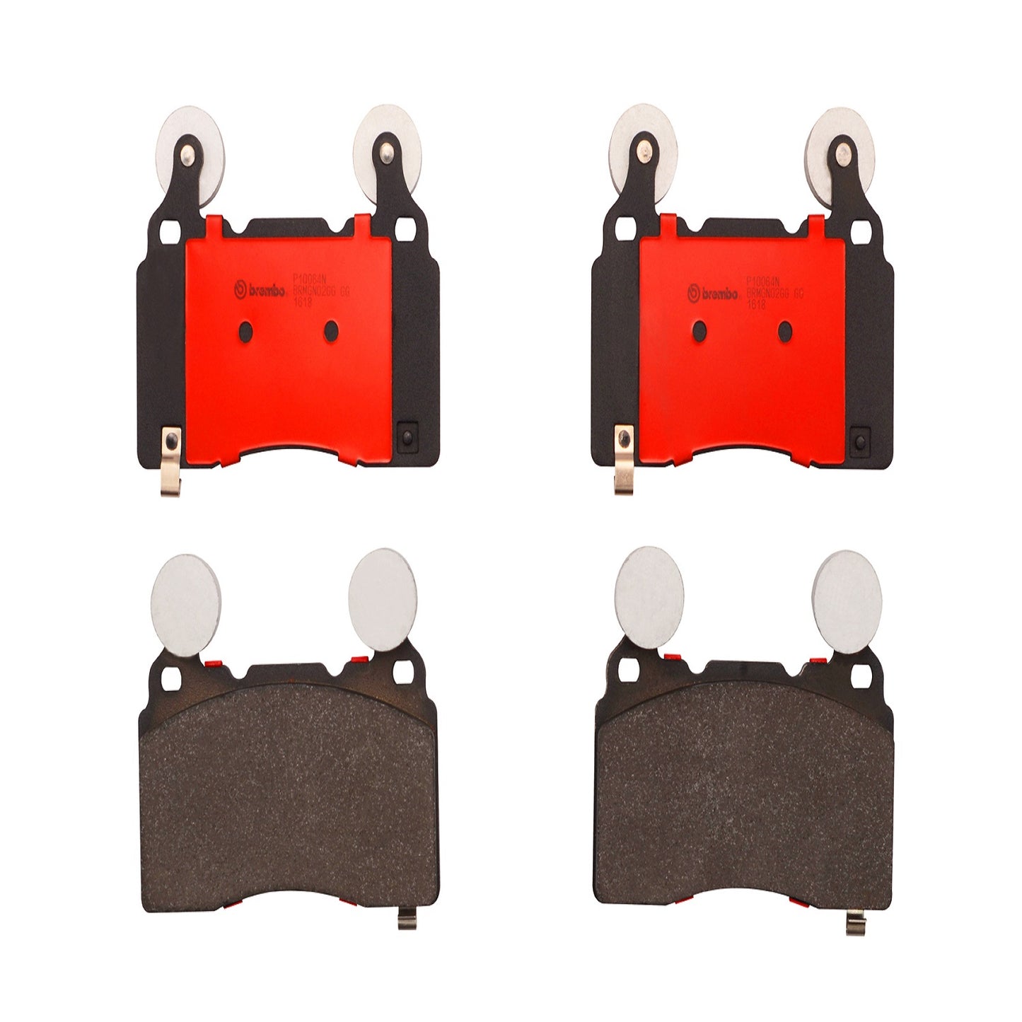 BRE-P10064N - BALATAS DELANTERAS PARA CHEVROLET CAMARO 1SS 2011-2012