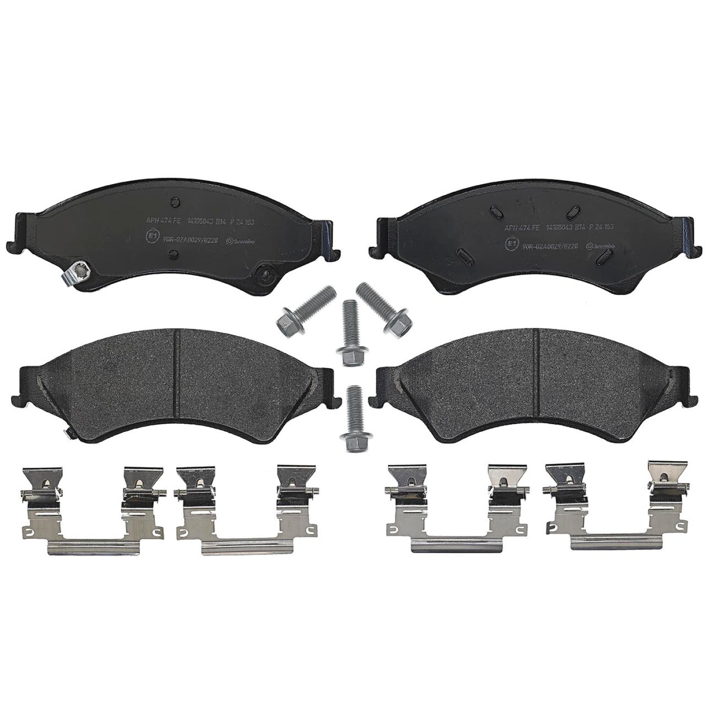 BRE-P24153 - BALATAS DELANTERAS PARA FORD RANGER BASE 2015-2016
