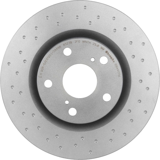BRE-09.A417.1X - PAR DE DISCOS DE FRENO DELANTEROS PARA TOYOTA AVALON XL 2008-2008