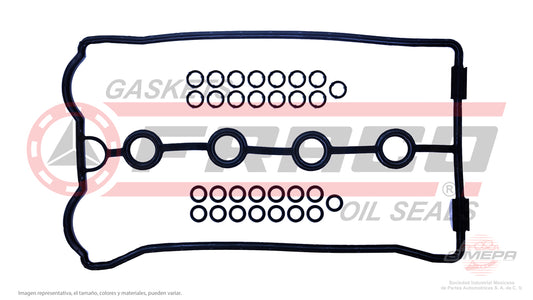 VSX-6040075SM - EMPAQUE DE TAPA PUNTERIAS PARA CHEVROLET AVEO L4 1.6 L F16D3 16 V. DOHC F16D3 LXT 2004-2012