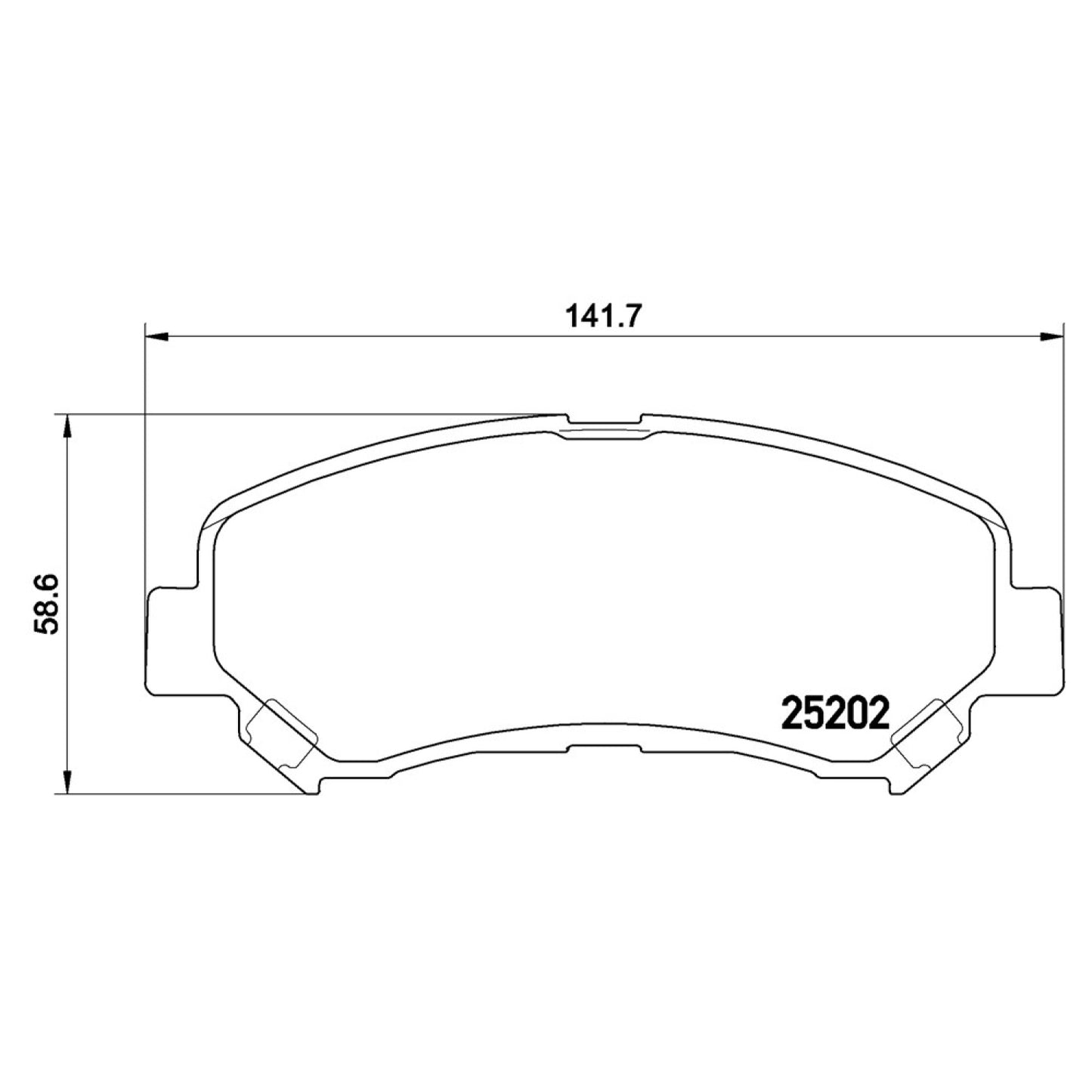 BRE-P79028 - BALATAS DELANTERAS PARA NISSAN JUKE NISMO RS 2014-2017