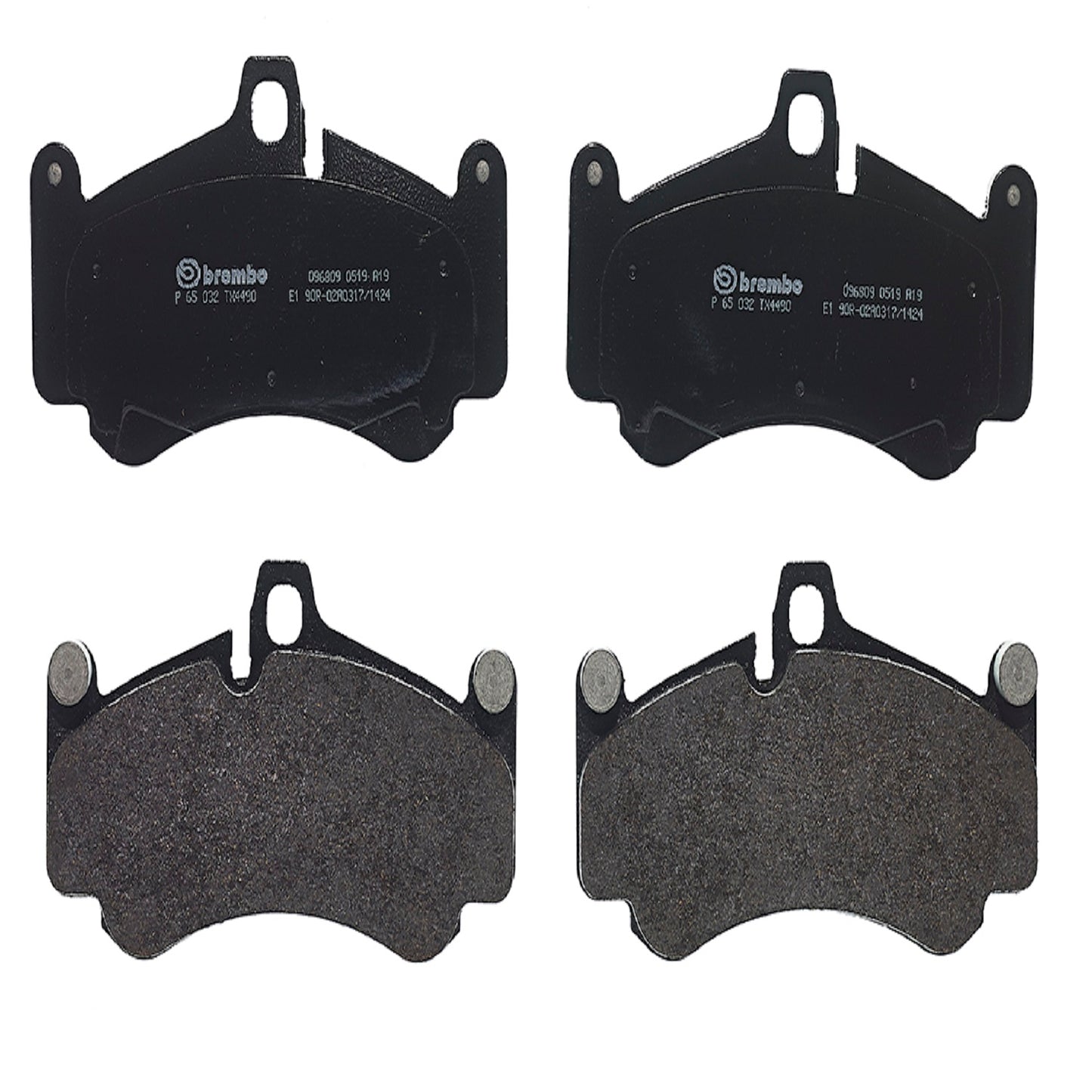 BRE-P65032 - BALATAS DELANTERAS PARA PORSCHE 911 GT2 2008-2009