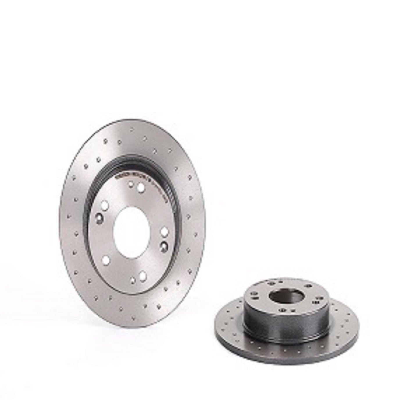 BRE-08.A147.1X - PAR DE DISCOS DE FRENO TRASEROS PARA HONDA CIVIC BASE 2011-2011
