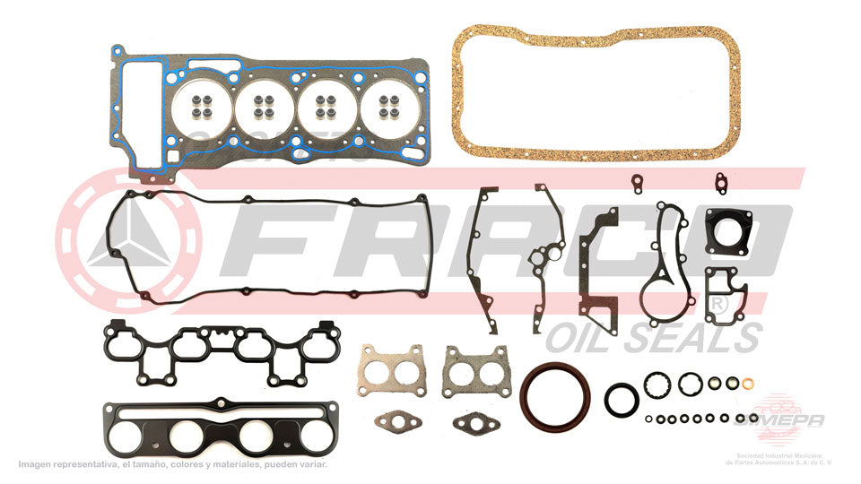 FSX-5840216 - JUEGO DE EMPAQUES PARA NISSAN SENTRA L4 1.8 L 16 V. DOHC QG18DE 2000-2003
