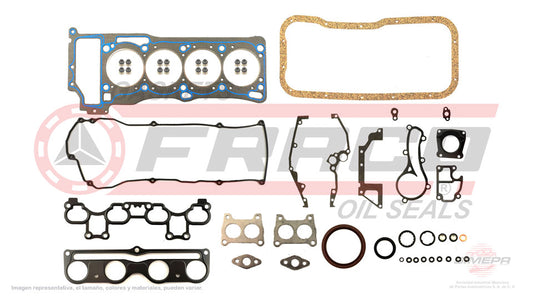 FSX-5840216 - JUEGO DE EMPAQUES PARA NISSAN SENTRA L4 1.8 L 16 V. DOHC QG18DE 2000-2003