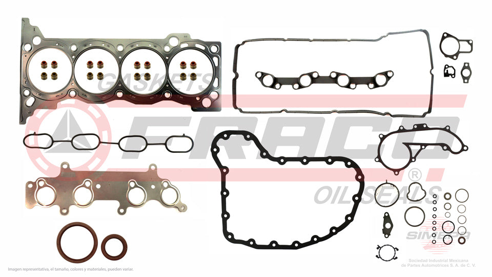 FSX-8040357 - JUEGO DE EMPAQUES PARA TOYOTA 4RUNNER L4 2.7 L 16 V. DOHC 2TRFE 2010
