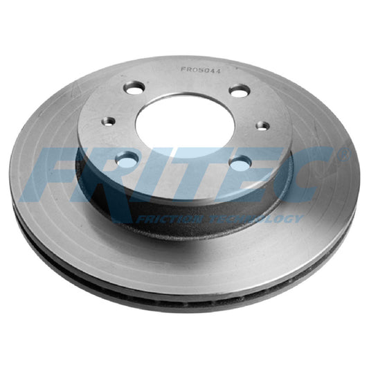 FR-05044 PAR DISCOS DE FRENO DELANTEROS DODGE ATOS BASE 4 CIL 1.1L 2011-2011