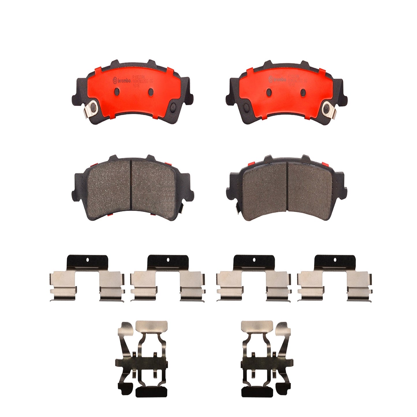 BRE-P10028N - BALATAS TRASERAS PARA CADILLAC DEVILLE BASE 2000-2005