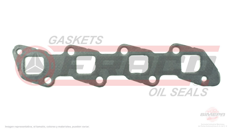 MEX-5840290-1 - EMPAQUE MULTIPLE DE ESCAPE PARA NISSAN FRONTIER L4 2.5 L DIESEL 16 V. YD25DDTIINYECCIÓN DIRECTA 2007-2014