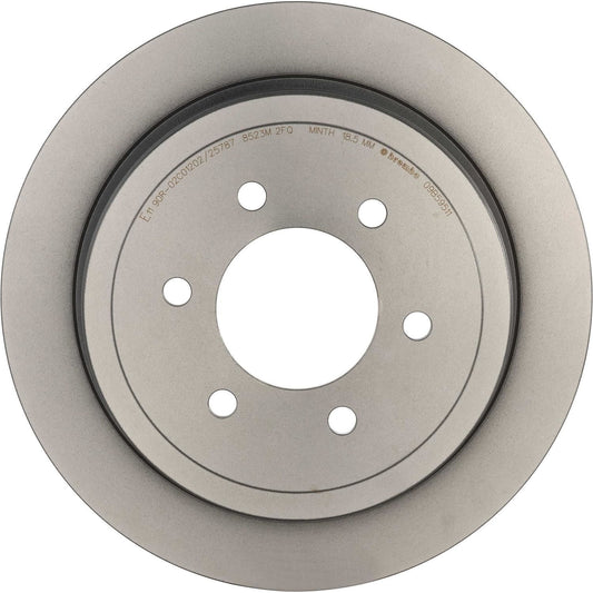 BRE-09.B595.11 - PAR DE DISCOS DE FRENO TRASEROS PARA FORD F-150 FX2 2007-2011