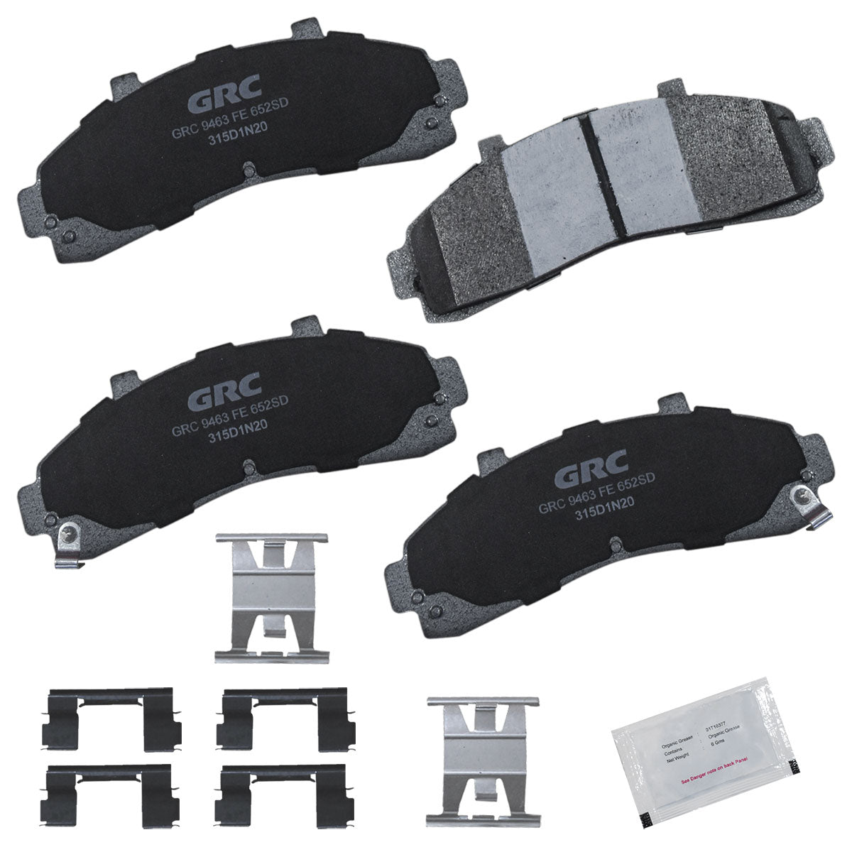GPRD652SD - BALATAS SEMIMETALICAS DELANTERAS PARA FORD EXPLORER 4.0L 1999-2000