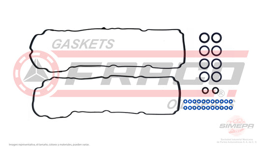 VSX-2662066 - EMPAQUE DE TAPA PUNTERIAS PARA FORD EDGE V6 3.5 L DOHC 24 V. DOHC 2007-2010
