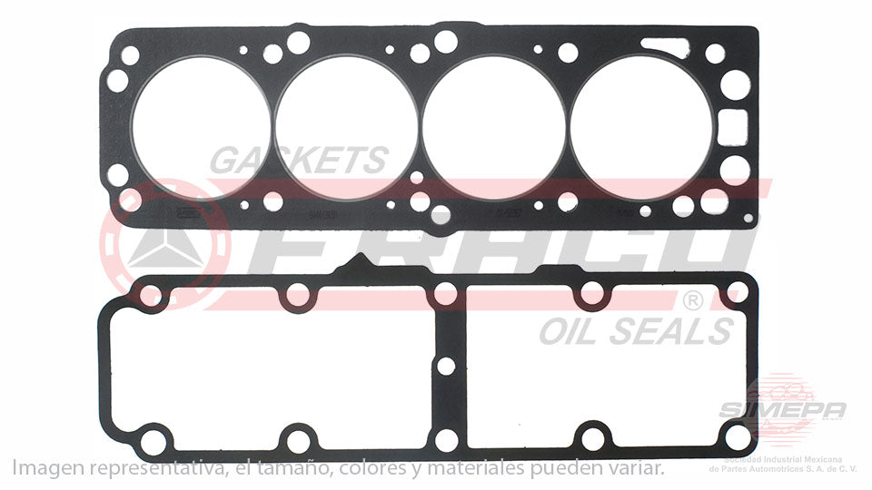 HGX-6040126-SM - EMPAQUE DE CABEZA PARA CHEVROLET TORNADO L4 1.8 L 8 V. SOHC C18NZ 2003-2010