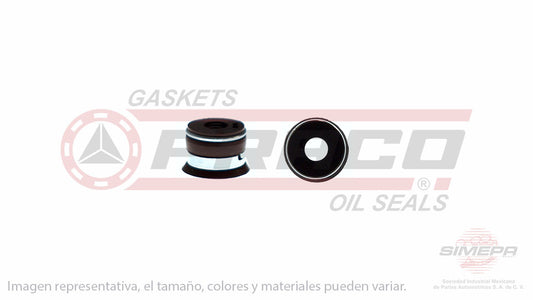 S-9517-V - (50 PIEZAS) SELLO DE VALVULA (RETEN) PARA BUICK CENTURY L4 2.2 L 8 V. OHV 1993-1996