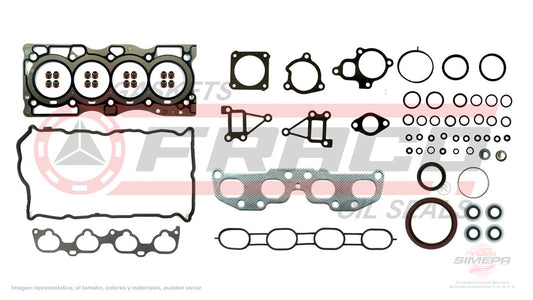 FSX-5840295 - JUEGO DE EMPAQUES PARA NISSAN ALTIMA L4 2.5 L 16 V. DOHC QR25DE 2007-2012