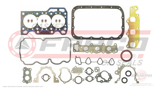 FSX-1630001 - JUEGO DE EMPAQUES PARA DAEWOO MATIZ L3 0.8 L 6 V. SOHC F8CV 1998-2006