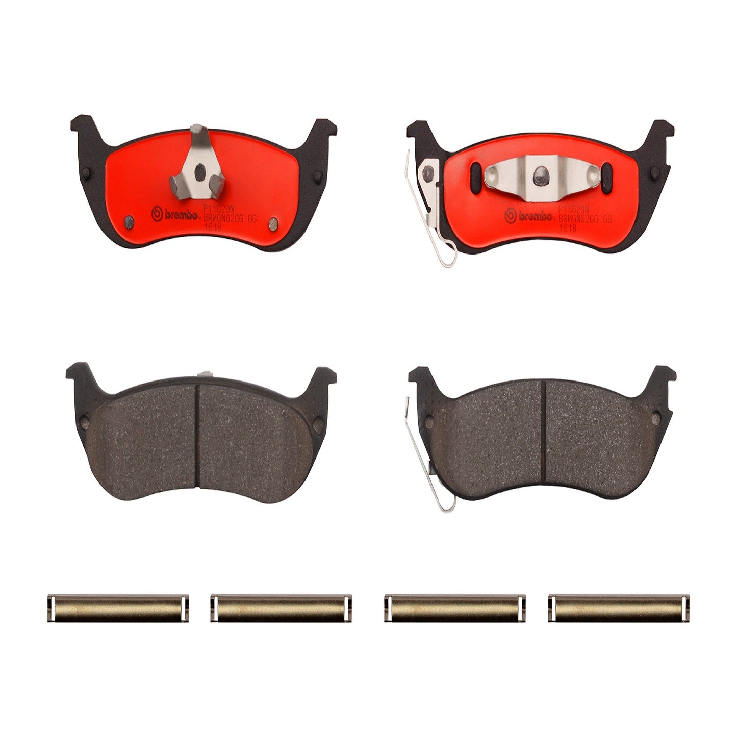 BRE-P11029N - BALATAS TRASERAS PARA CHRYSLER PACIFICA BASE  3.5 6 2006-2006