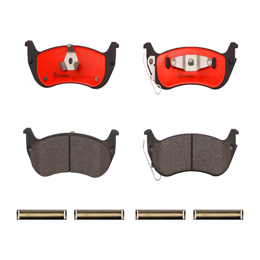 BRE-P11029N - BALATAS TRASERAS PARA CHRYSLER PACIFICA BASE  3.5 6 2006-2006