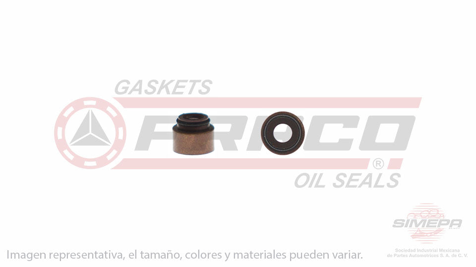 S-5247-V - (50 PIEZAS) SELLO DE VALVULA (RETEN) PARA LEXUS CT200H L4 1.8 L 16 V. DOHC 2ZRFXE 2011-2016